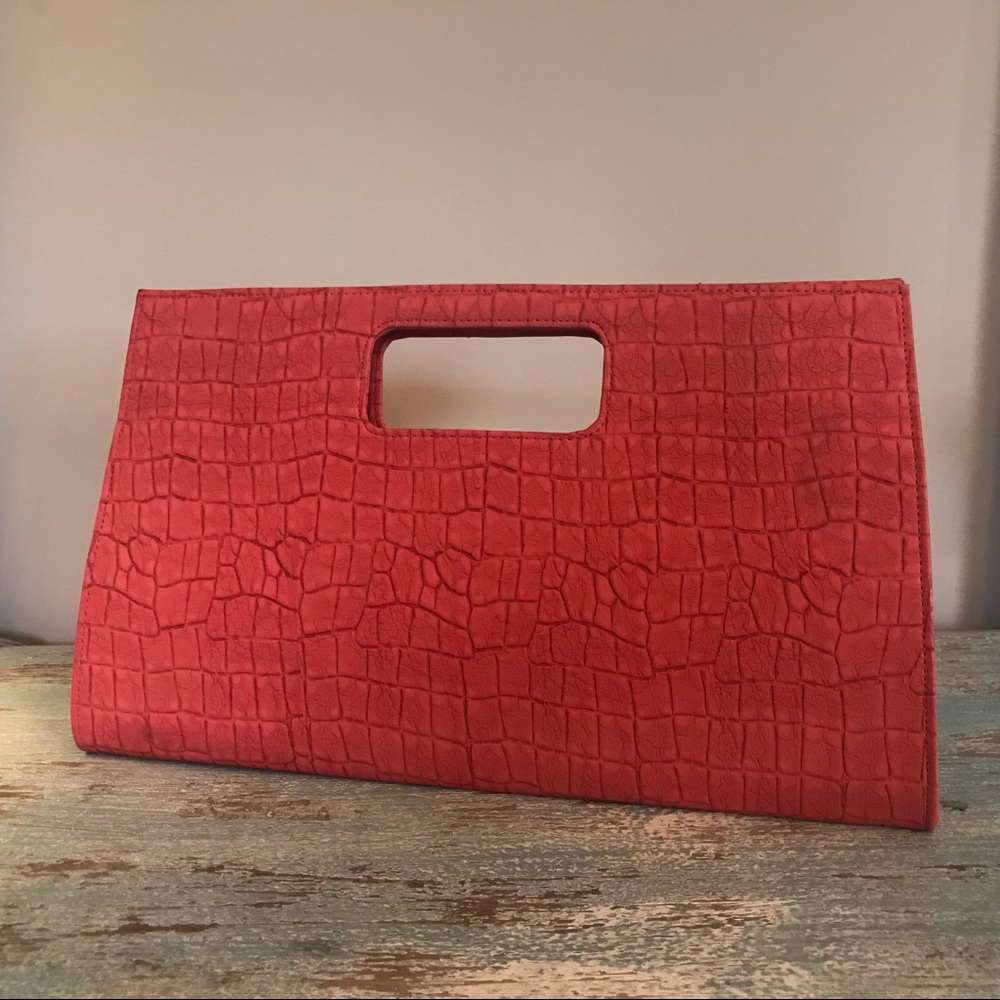 Coral Clutch Purse